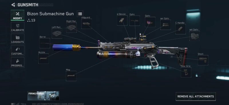 Build screenshot