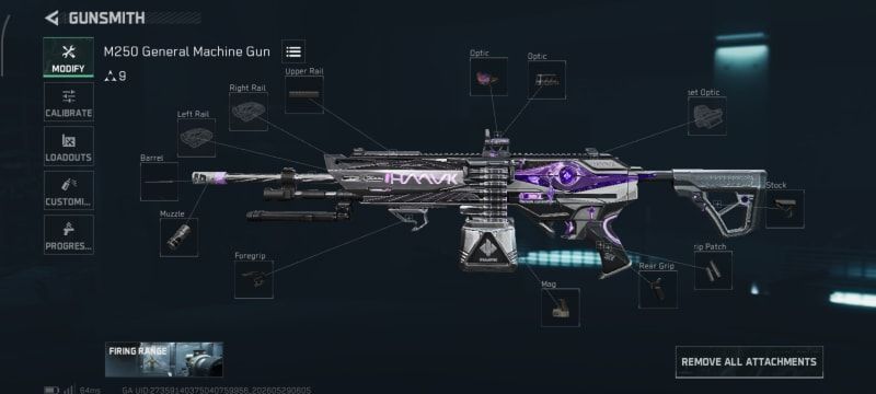 Build screenshot