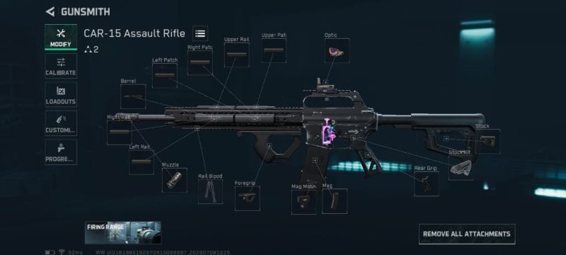 Build screenshot