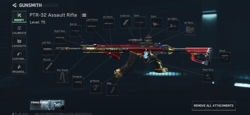 Build screenshot
