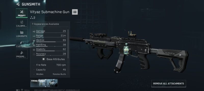 Build screenshot
