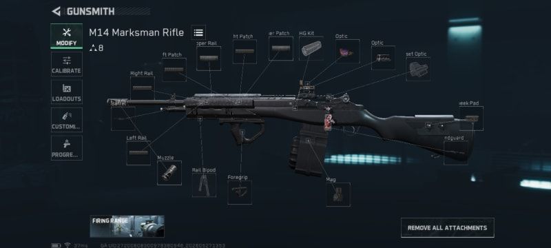 Build screenshot