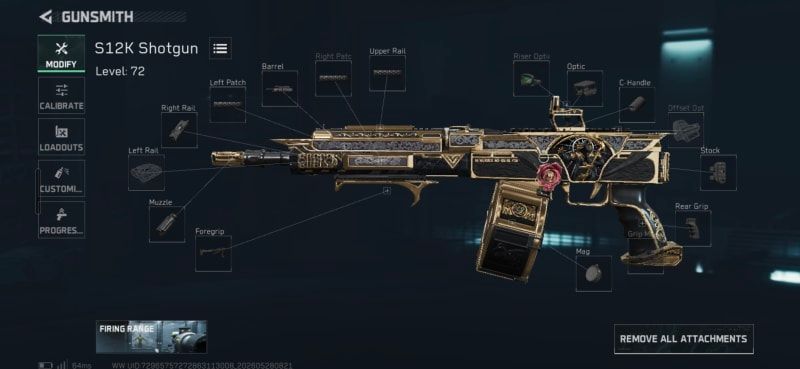 Build screenshot