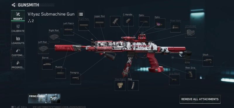 Build screenshot