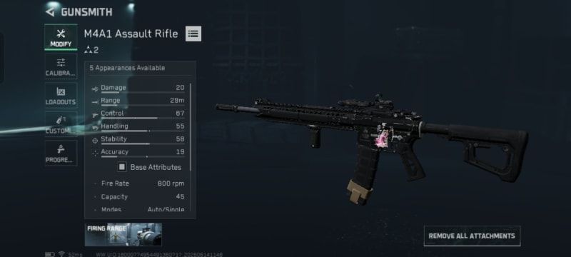 Build screenshot