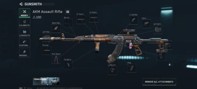 Build screenshot