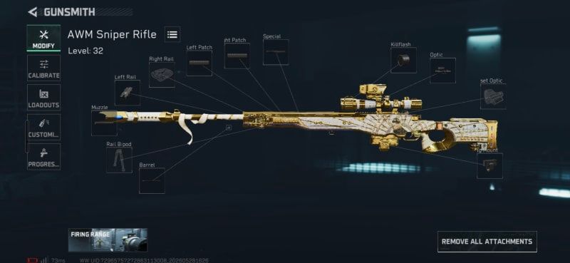 Build screenshot