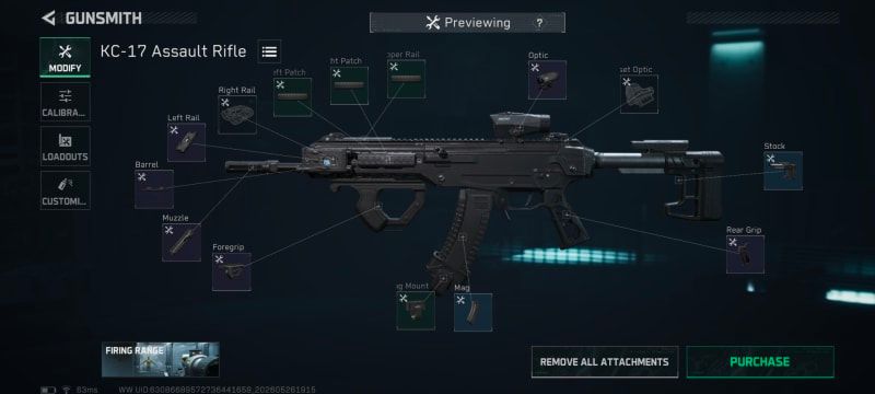Build screenshot
