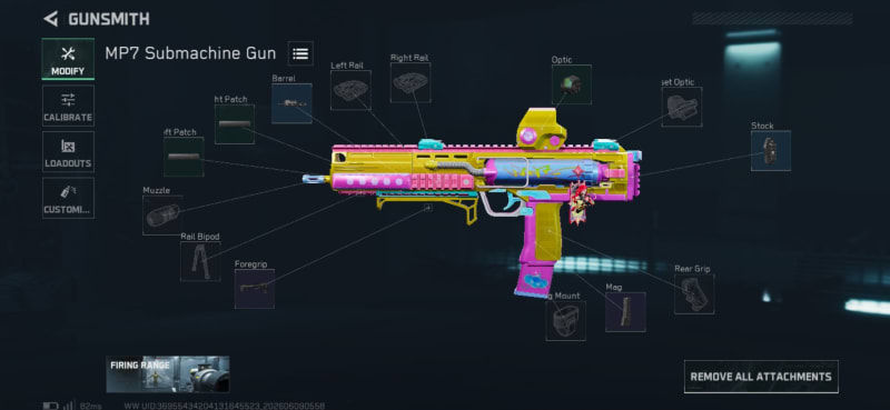 Build screenshot