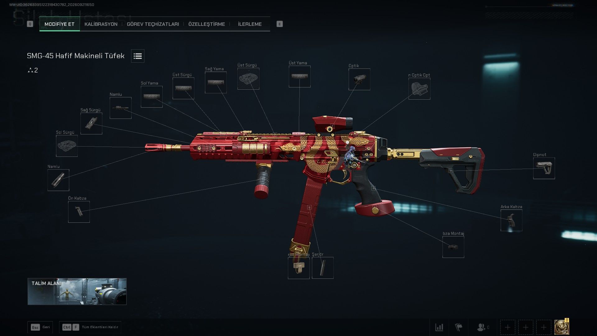 Build screenshot