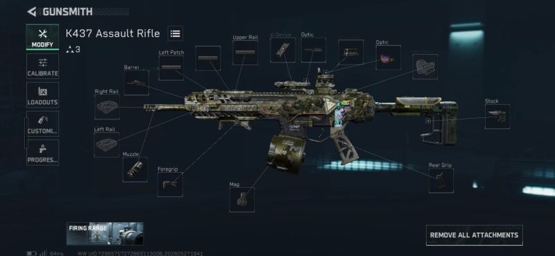 Build screenshot