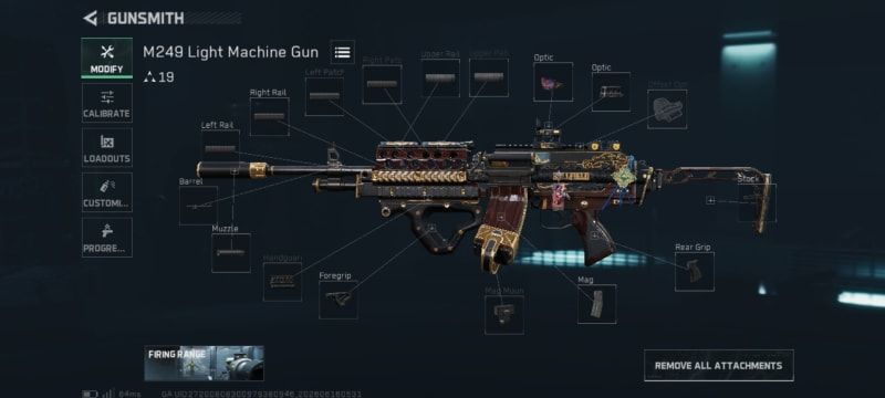 Build screenshot