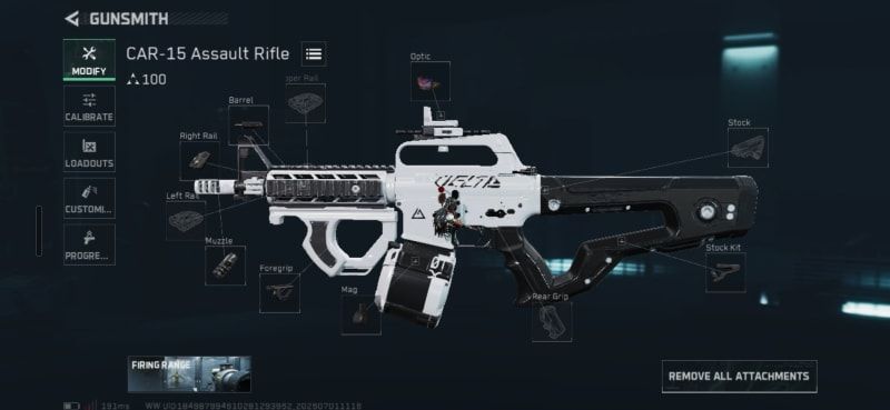 Build screenshot