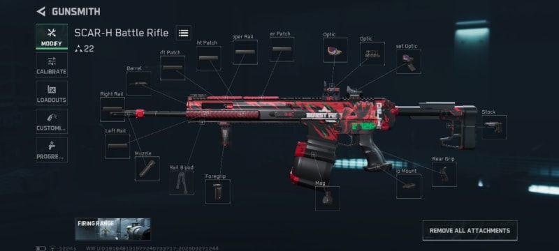 Build screenshot