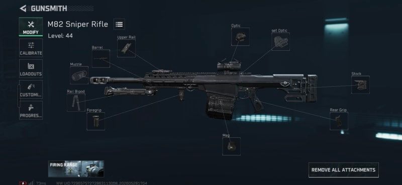 Build screenshot