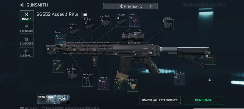 Build screenshot