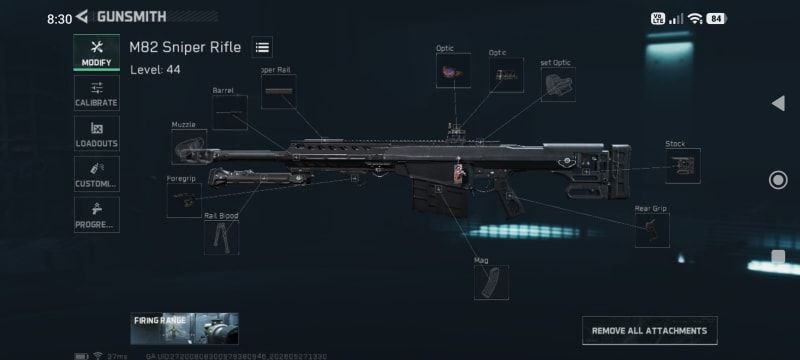 Build screenshot
