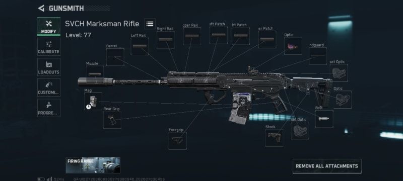 Build screenshot