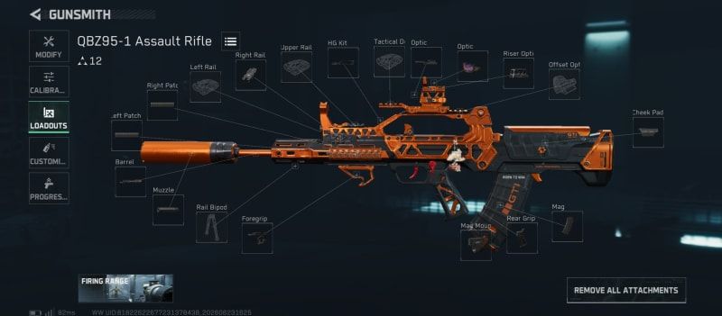 Build screenshot