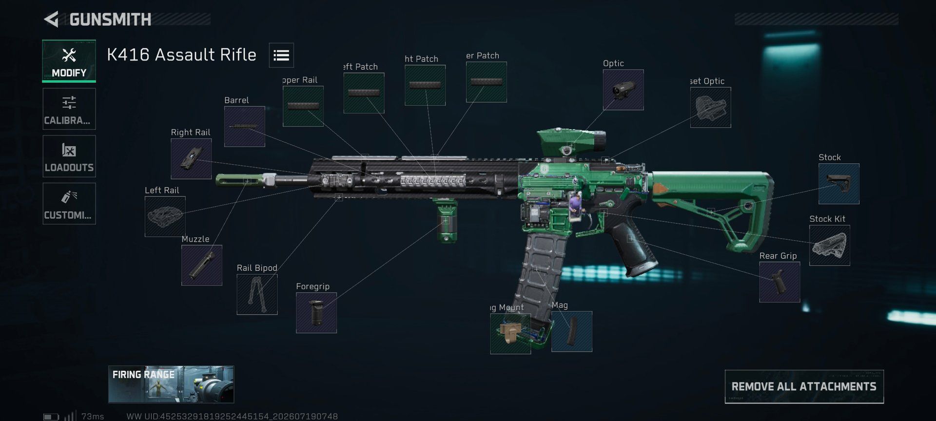 Build screenshot