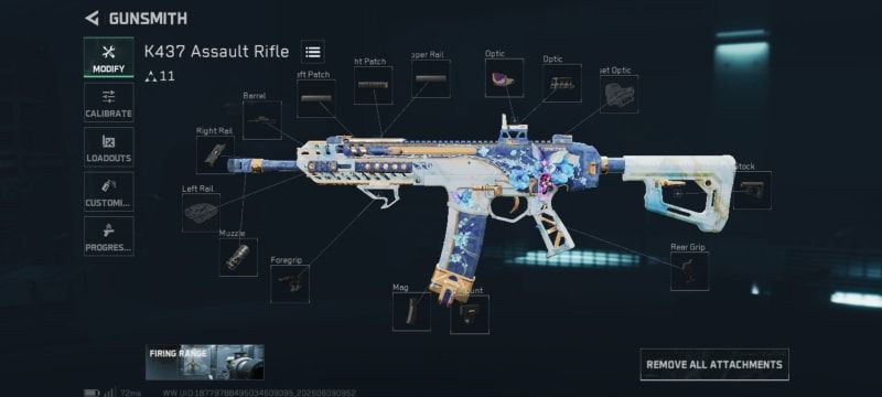 Build screenshot