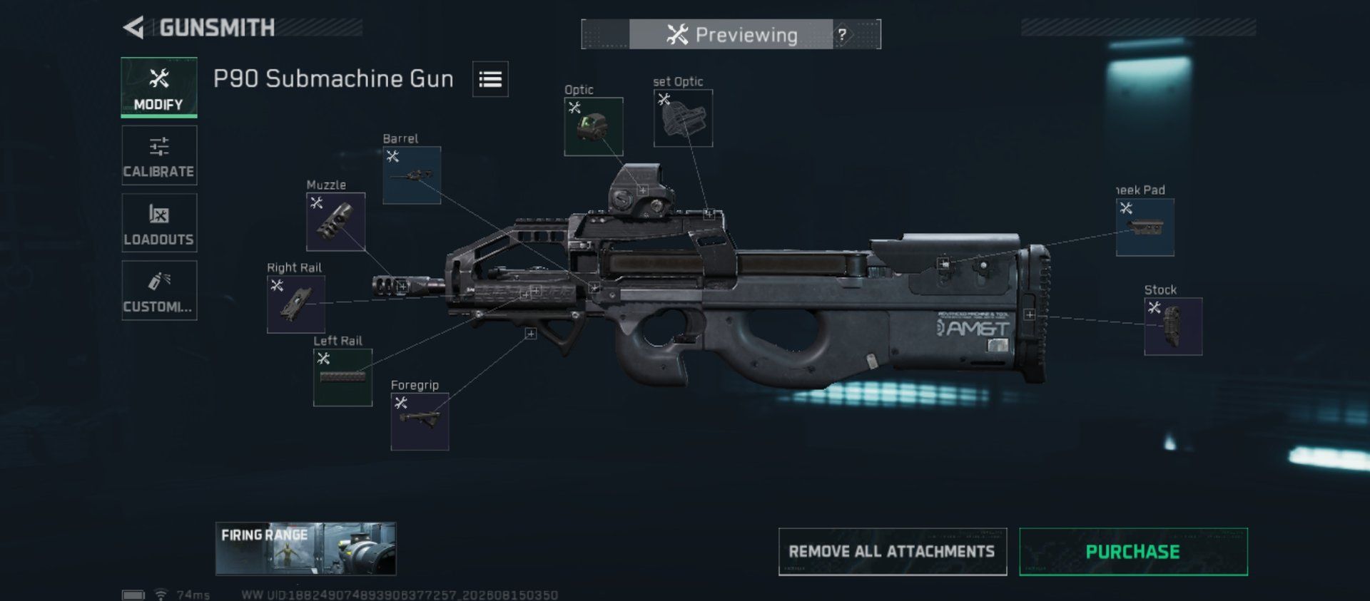 Build screenshot