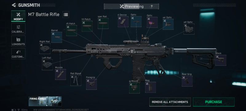 Build screenshot