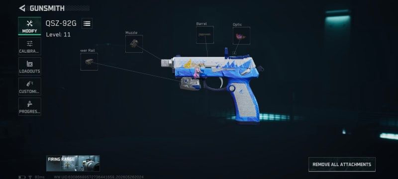 Build screenshot