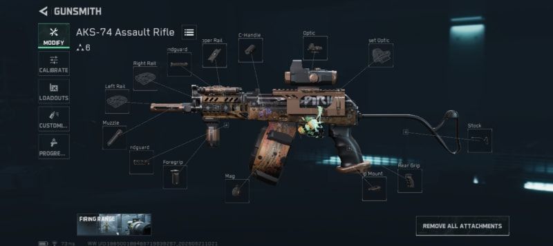 Build screenshot
