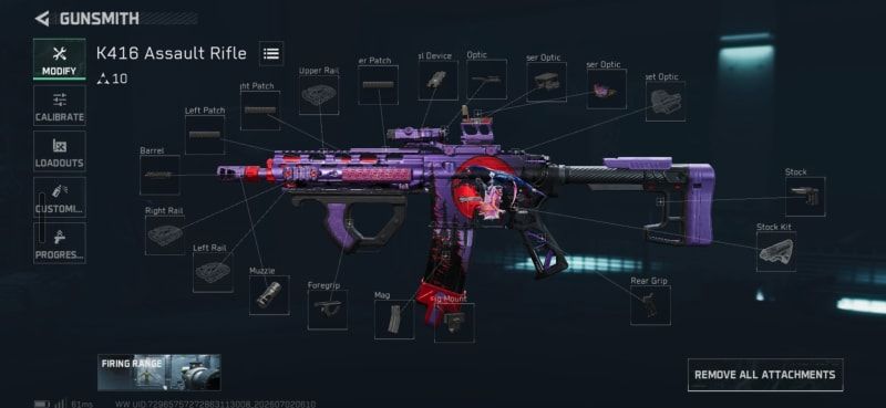 Build screenshot