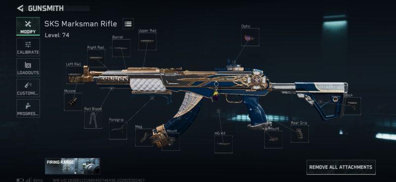 Build screenshot