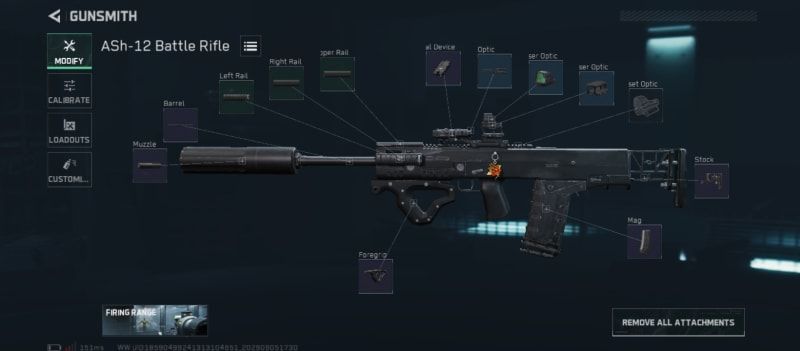 Build screenshot
