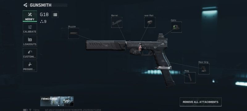 Build screenshot