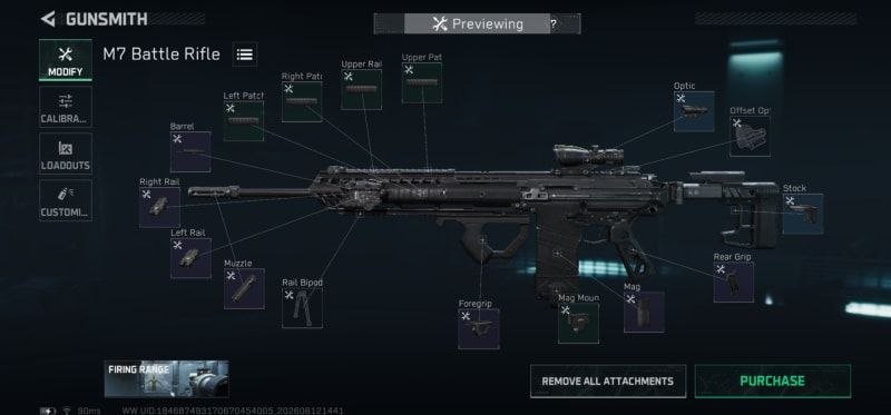 Build screenshot