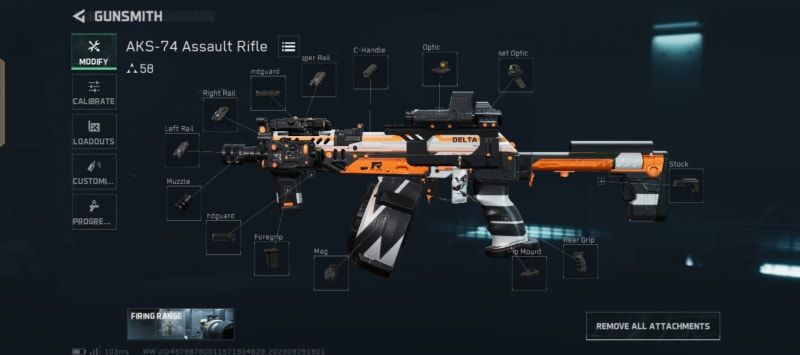 Build screenshot