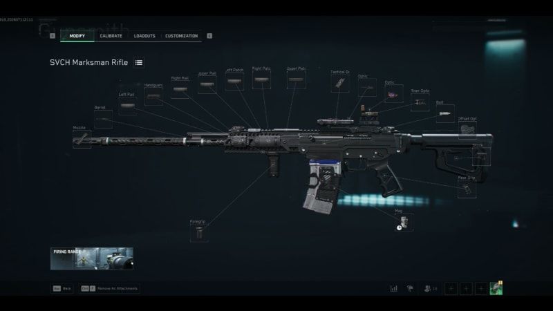 Build screenshot