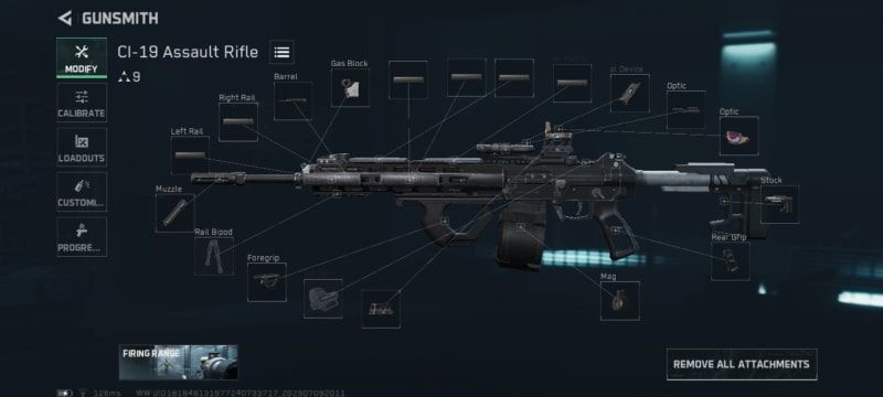 Build screenshot
