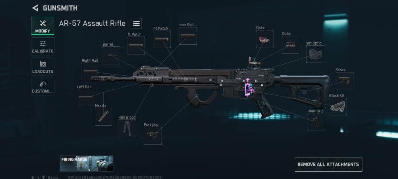 Build screenshot
