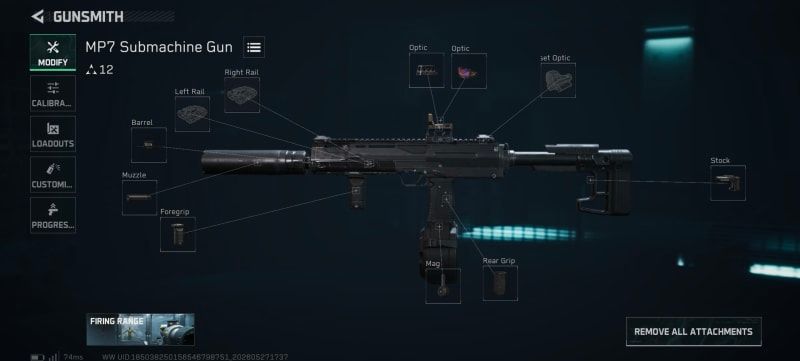 Build screenshot