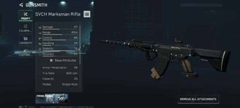 Build screenshot