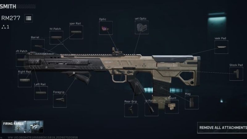 Build screenshot
