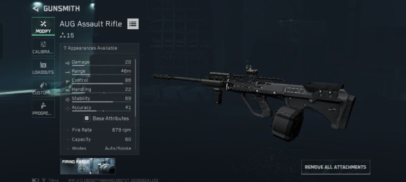 Build screenshot