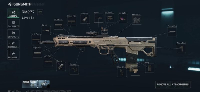 Build screenshot