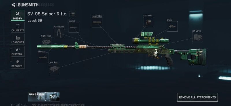 Build screenshot