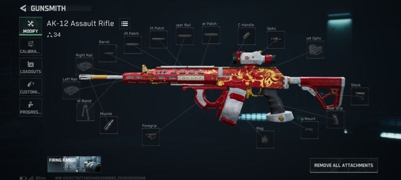 Build screenshot