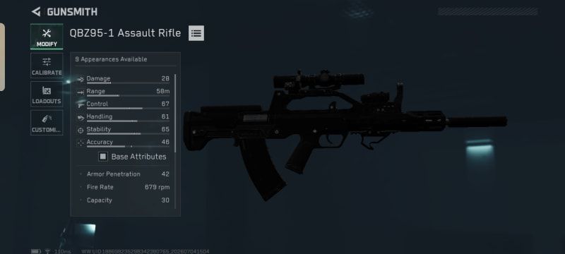 Build screenshot