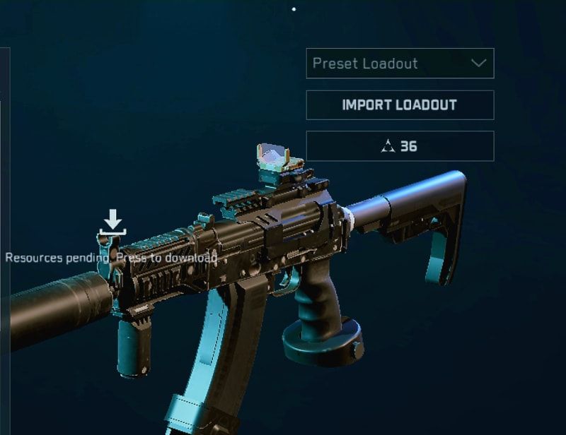 Build screenshot