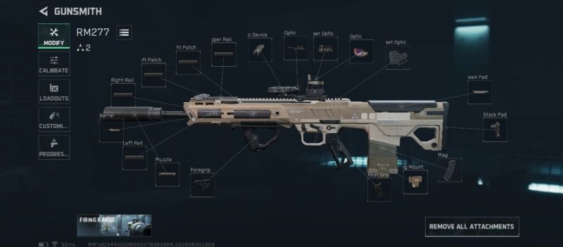 Build screenshot