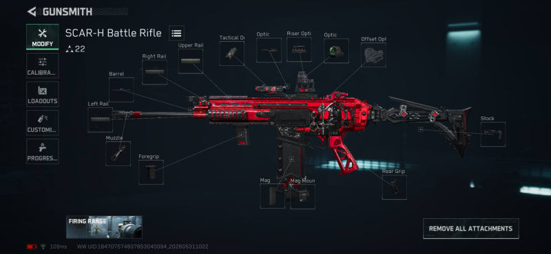 Build screenshot