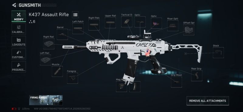 Build screenshot
